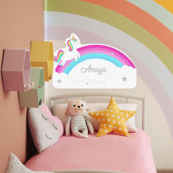 mise en ambiance licorne personnalisée