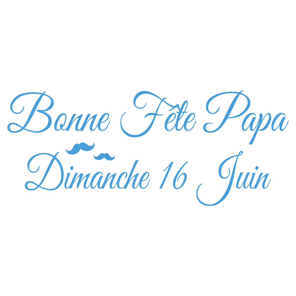 sticker bonne fête papa