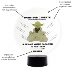 Veilleuse Yoda personnalisable